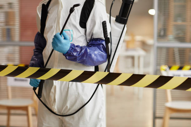 Professional Infectious Disease Decontamination technician working in Brunswick, ME